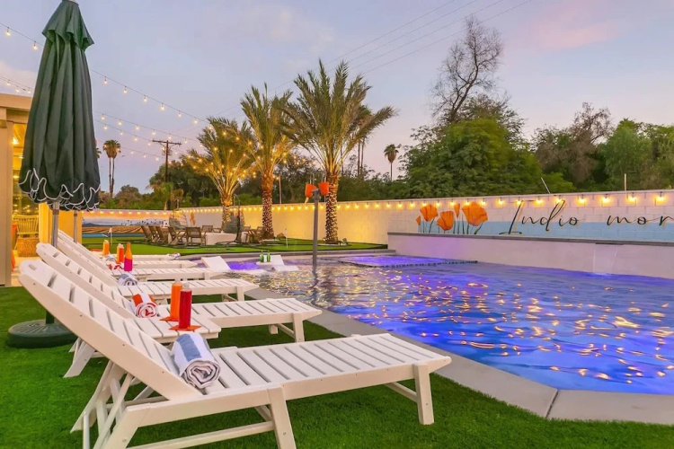WOW The Hamptons Pickleball Massive Pool Slide