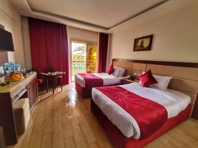 Deluxe Double room with balcony and with sea view