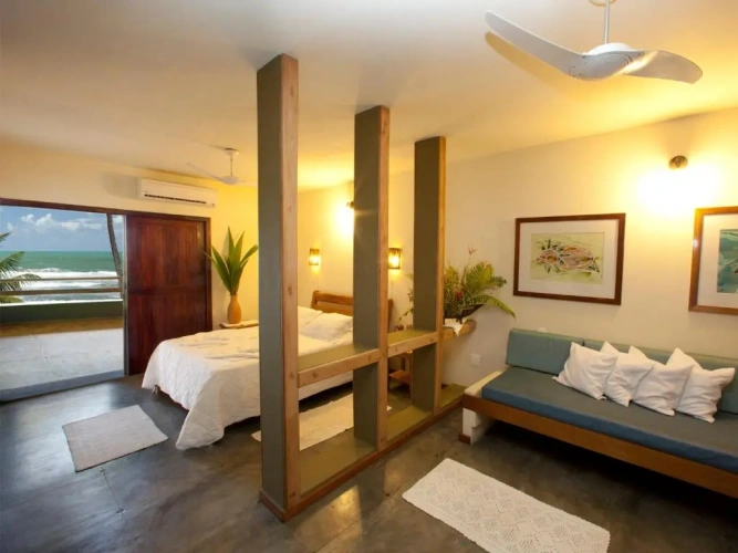 Standard Double room with balcony and with partial view