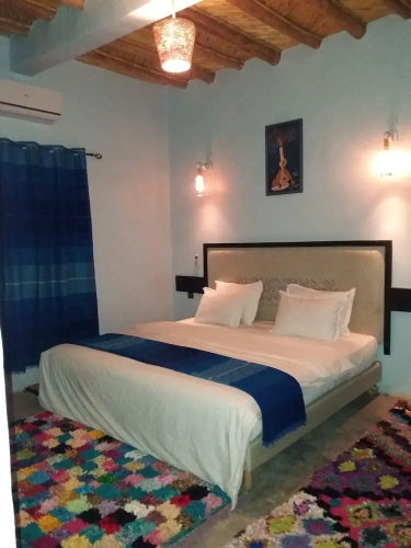 Deluxe Double room with balcony and with land view
