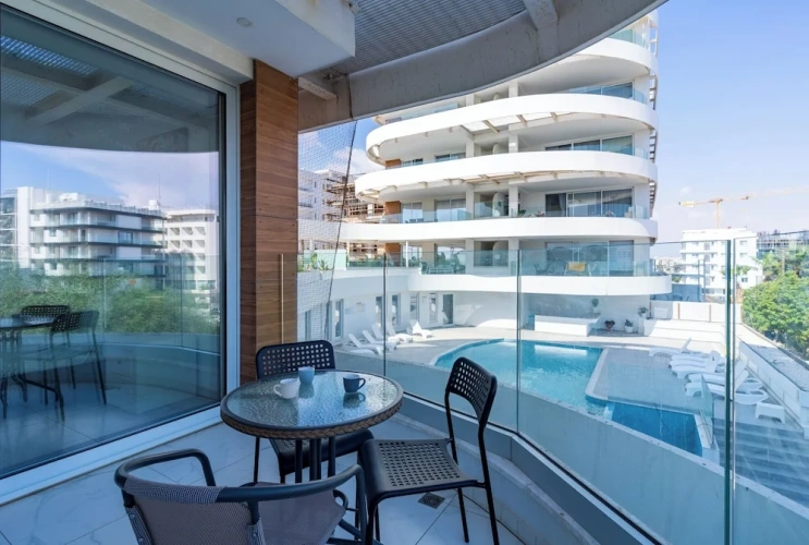 Double Apartment with balcony and with city view