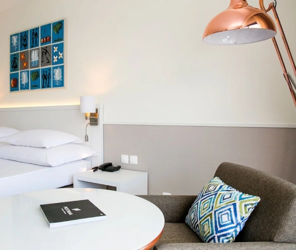 Superior room with balcony and with sea view