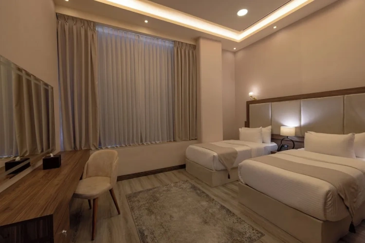 1 Bedroom Standard Twin room with city view
