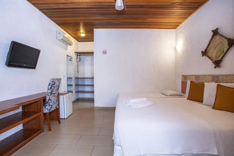 Deluxe Double Basement room with balcony