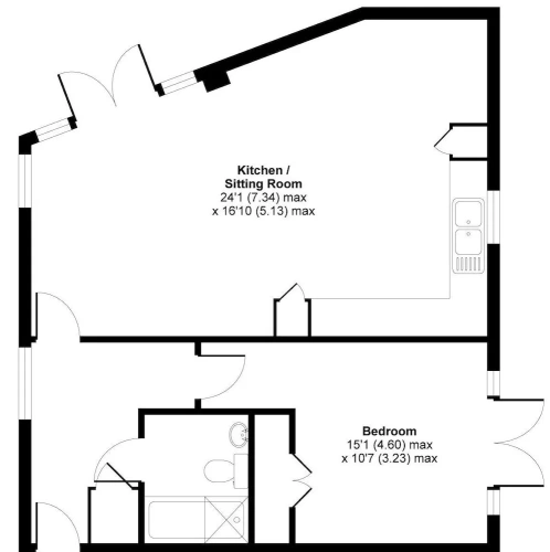 1 Bedroom Apartment