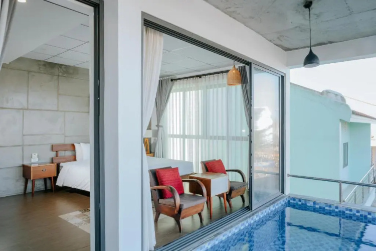 Hidden Beach Bungalow Sea View