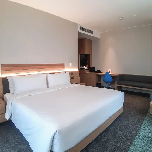 Double Studio with balcony and with city view