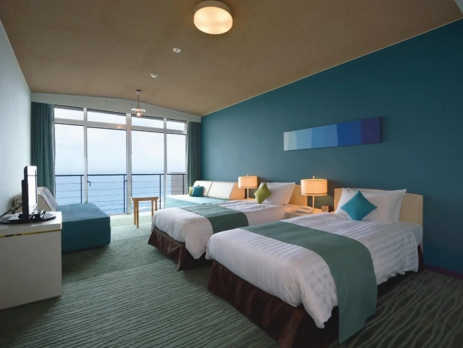Standard Twin room with ocean view
