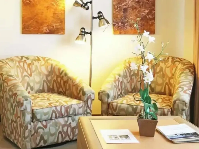 Classic Double Studio with balcony and with pool view
