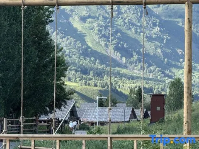 Outside