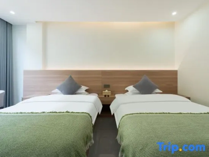 Standard Twin room with street view