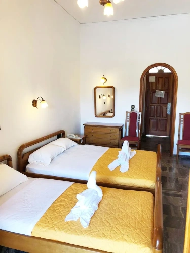 Economy Double room with balcony and with pool view