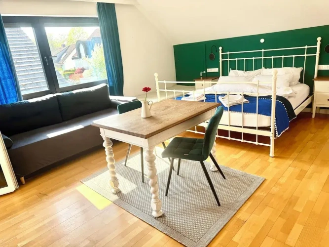 Superior Double room with balcony and with garden view