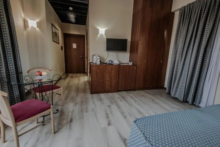 Standard Quadruple room with balcony and with view