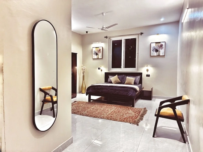 Superior Double room with balcony and with land view