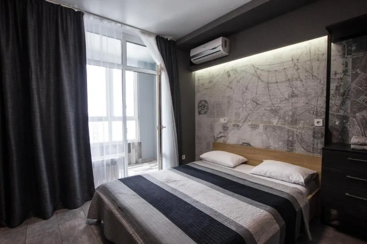 Comfort room with balcony