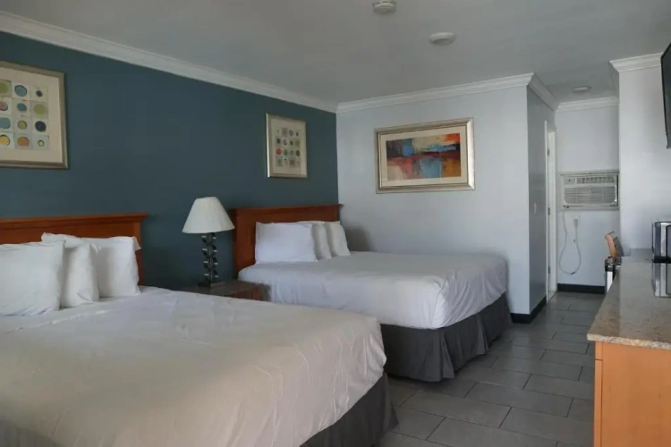 Standard Quadruple room with pool view