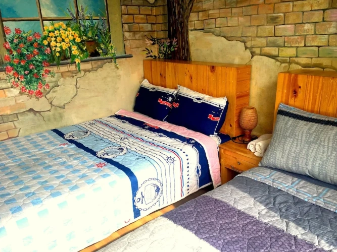 Standard Quadruple room with balcony