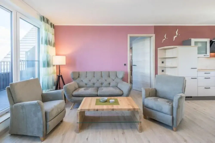 Penthouse in Nordstrand auf dem Deich