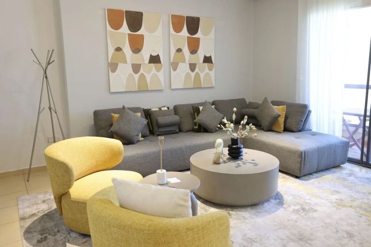 Stylish 1BR with Serene Sea View