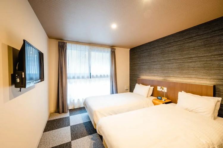 Window Is Not Guaranteed Twin room