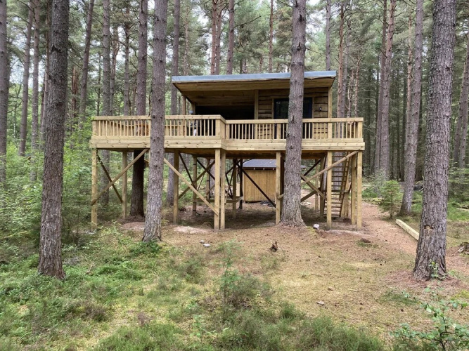 Remarkable 1-bed Treehouse 10 Mins From Inverness