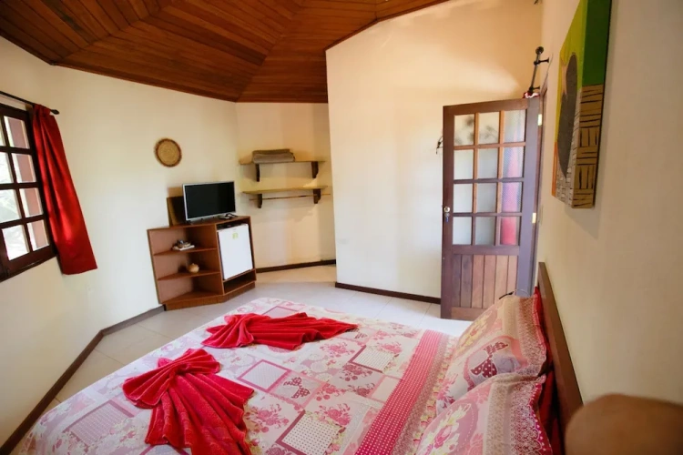 1 Bedroom Standard Double room with balcony and with garden view