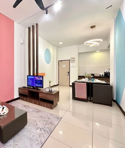 2 Bedrooms Family Apartment with balcony
