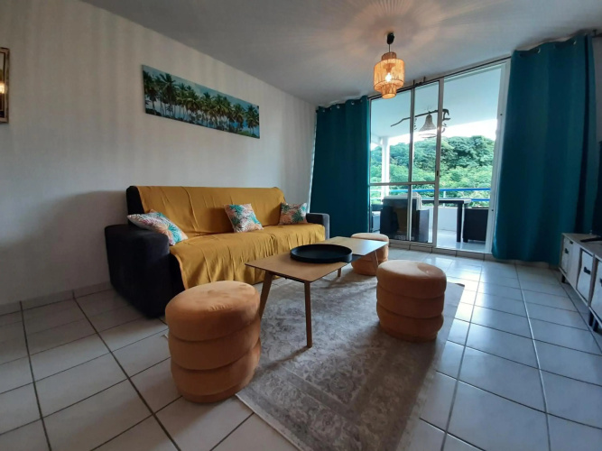 Appartement le Marin mit Meerblick
