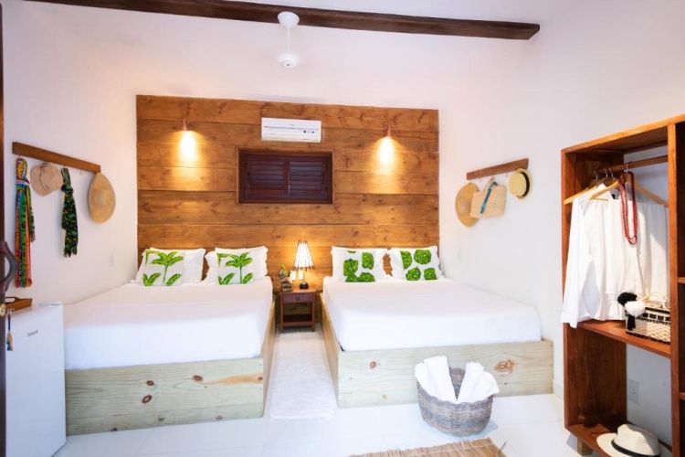 Classic Quadruple room with balcony and with view