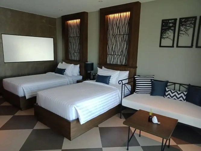 Premier Twin Villa with balcony and with sea view