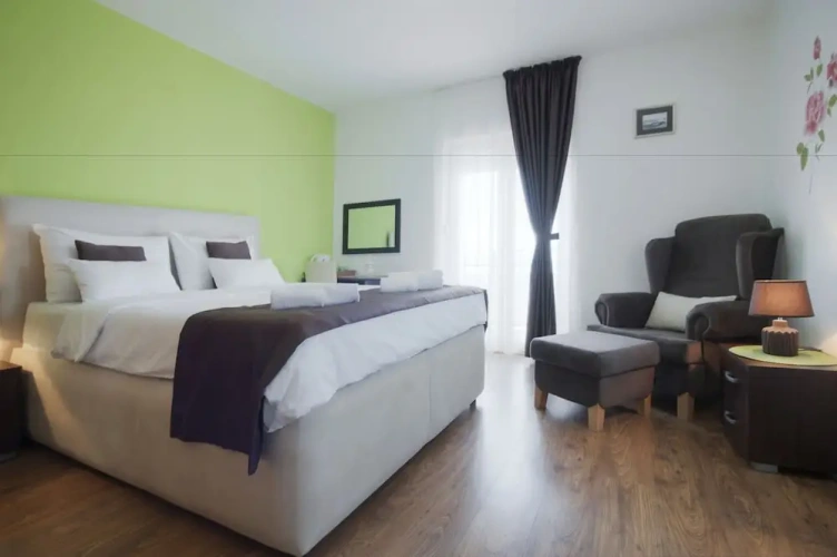 Classic Double room with balcony and with sea view