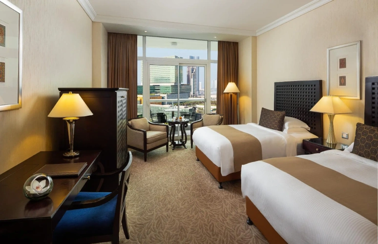 Spacious Twin room with balcony