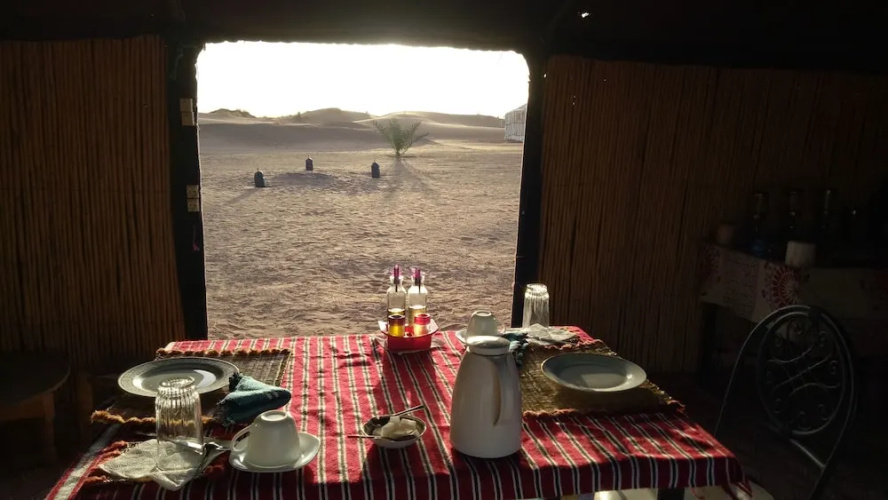 Night Desert Camp