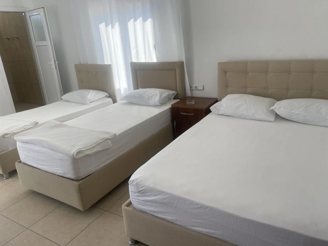Comfort Quadruple room with balcony and with sea view