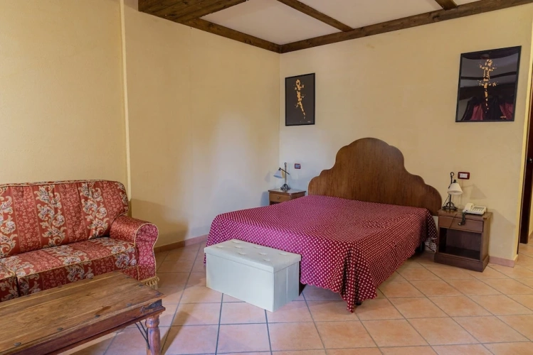 Superior Double room with balcony and with mountain view