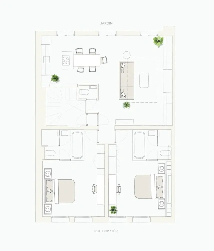 2 Bedrooms Apartment