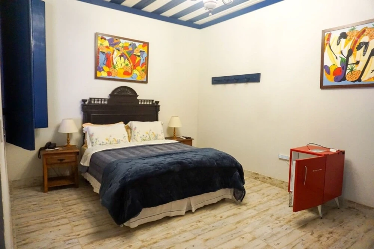 Deluxe Quadruple room with garden view