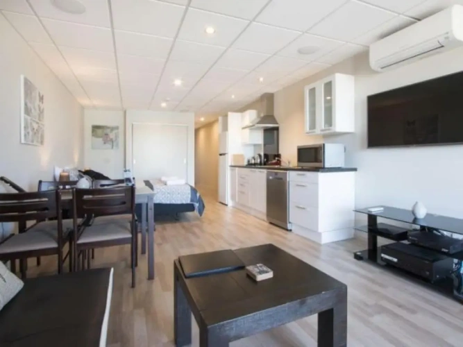 1 Bedroom Studio with balcony and with view