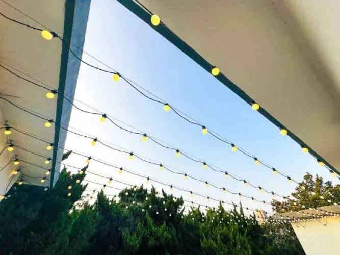 Outside