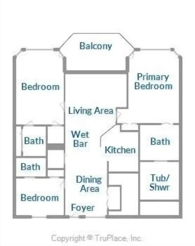 3 Bedrooms Standard room