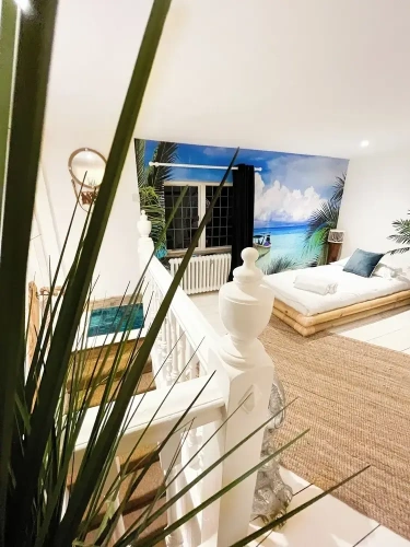 Deluxe Triple room with garden view