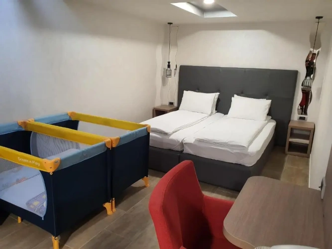 Standard Double room with balcony and with view