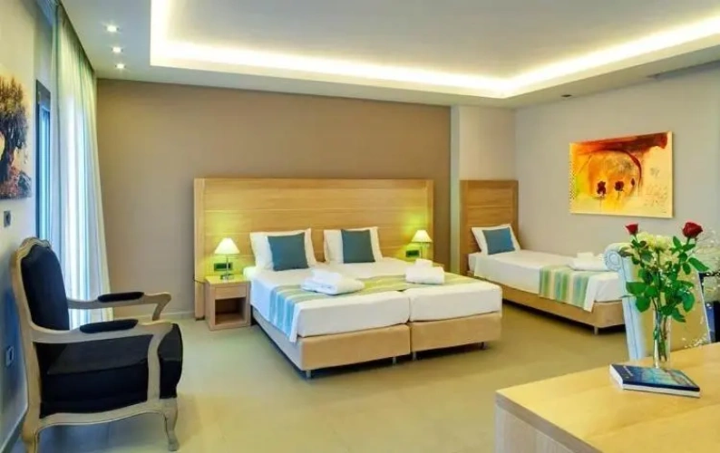 Standard Double room with partial sea view