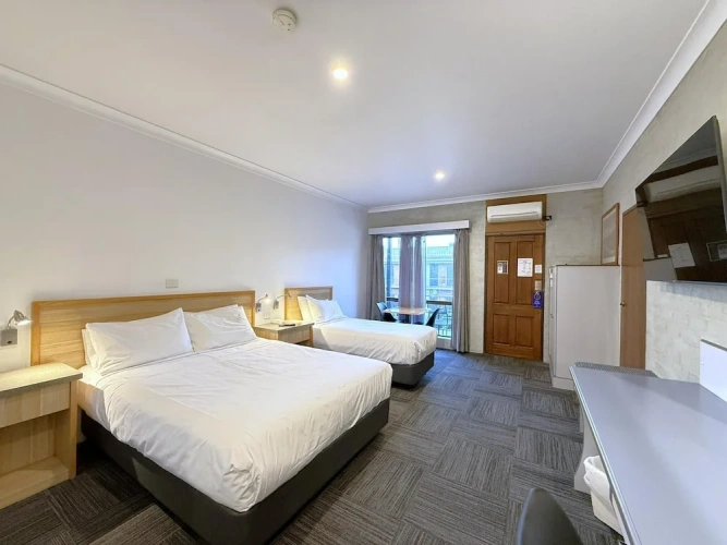 Deluxe Twin Basement room