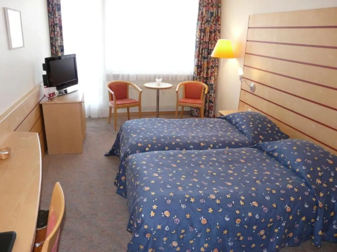 Standard Twin room with balcony and with lake view