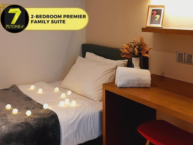 2 Bedrooms Premier Double Family Suite