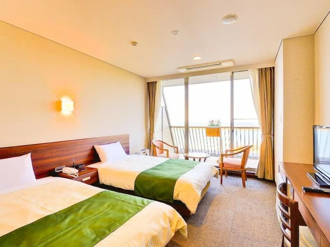 Standard Twin room with ocean view