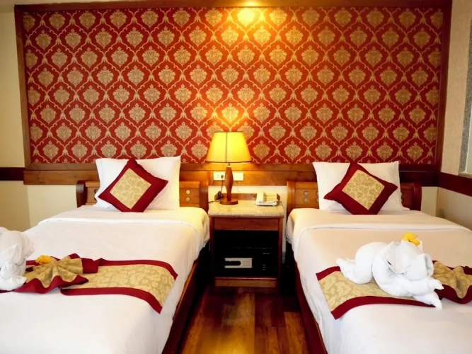 Deluxe Twin room with city view