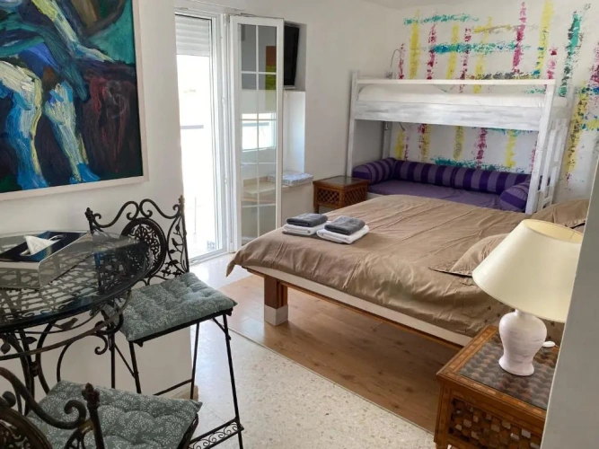 Standard Quadruple room with balcony